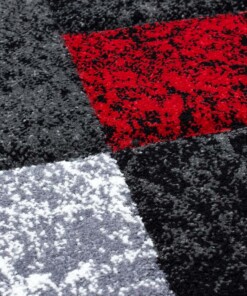 Chodnik nowoczesny - Hawaii czerwony - close up materiaal, thumbnail Chodnik nowoczesny - Hawaii czerwony - close up materiaal, thumbnail