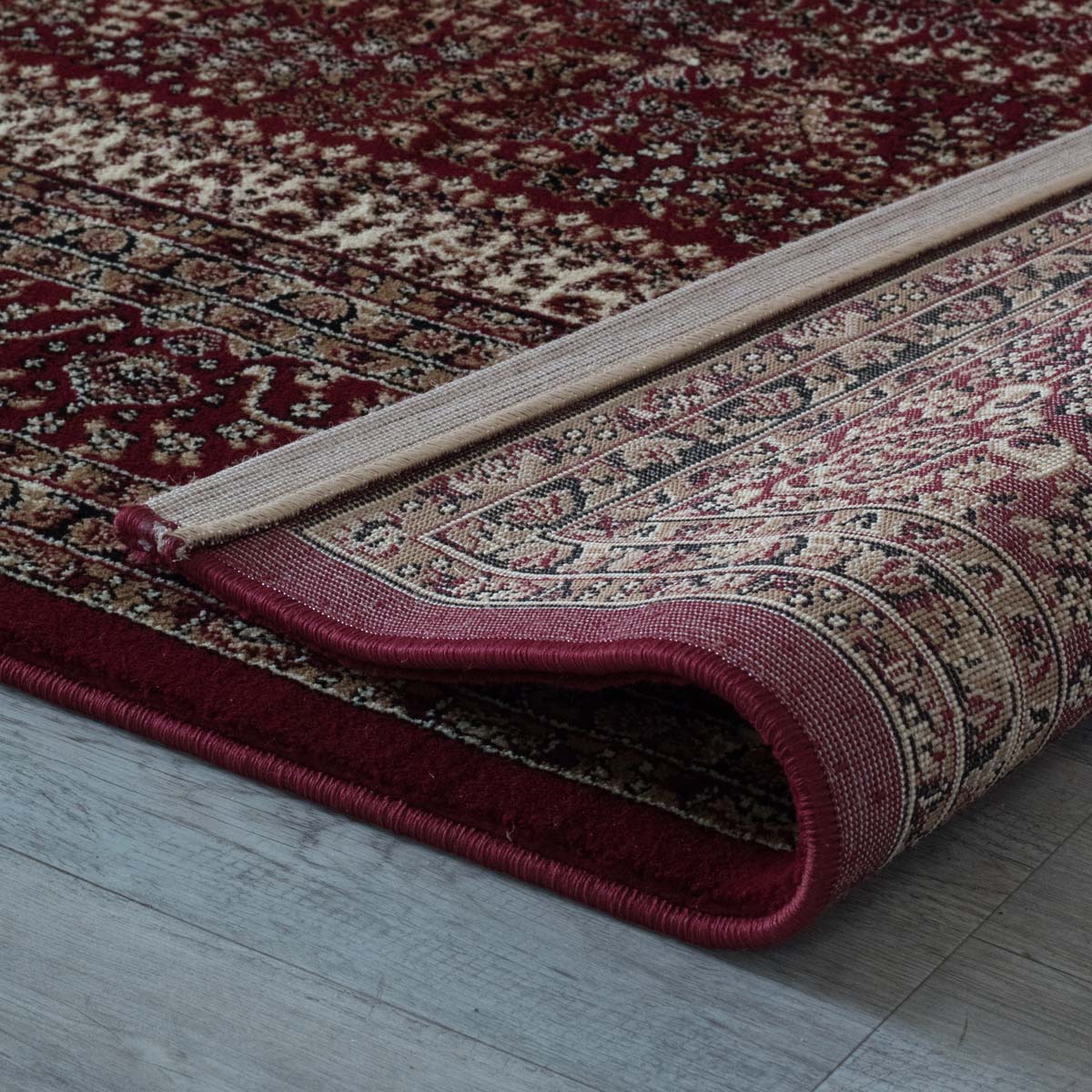 Dywan perski - Royalty Tabriz czerwony - close up vouw Dywan perski - Royalty Tabriz czerwony - close up vouw