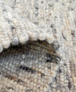 Dywan wełniany - Ylva szary - close up vouw, thumbnail Dywan wełniany - Ylva szary - close up vouw, thumbnail