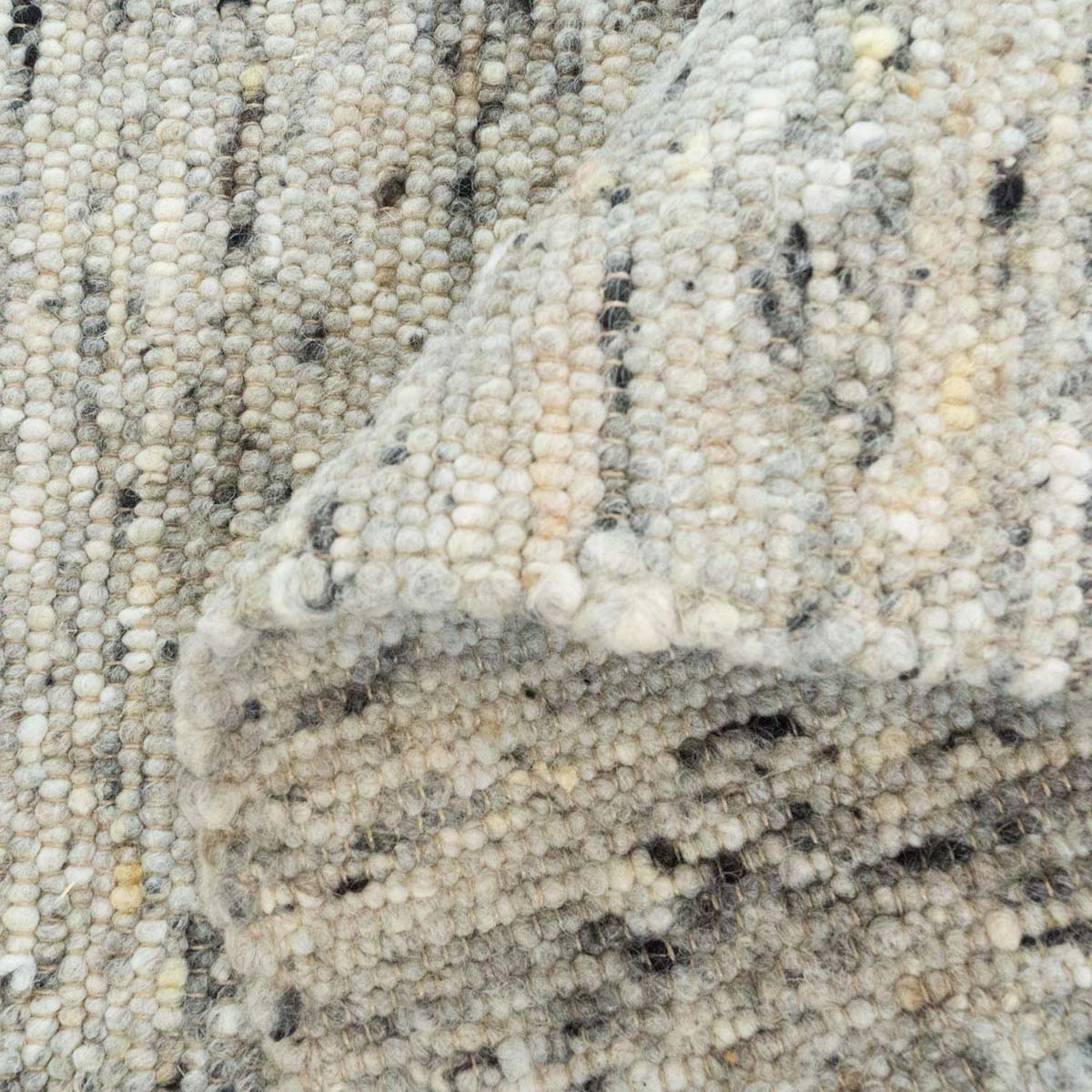 Dywan wełniany - Veve szary/kremowy - close up vouw Dywan wełniany - Veve szary/kremowy - close up vouw