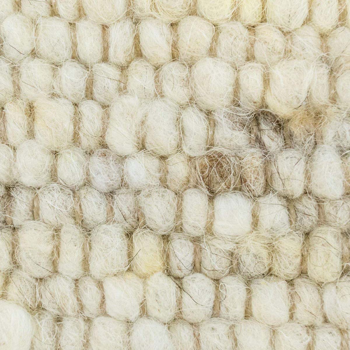 Dywan wełniany - Veve beż/cream - close up materiaal Dywan wełniany - Veve beż/cream - close up materiaal