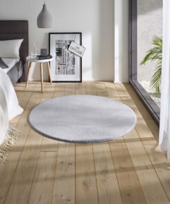 Dywan miękki okrągły - Loft szary (można prać w 30°C) - sfeer, thumbnail