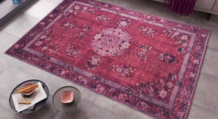 Purple rugs