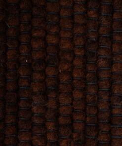 Dywan okrągły wełniany - Lett kakao - close up materiaal, thumbnail Dywan okrągły wełniany - Lett kakao - close up materiaal, thumbnail