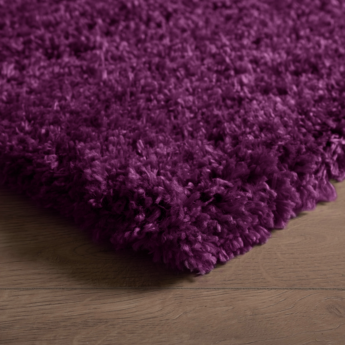 Dywan z długim włosiem - Cozy Shaggy fioletowy - close up hoek Dywan z długim włosiem - Cozy Shaggy fioletowy - close up hoek