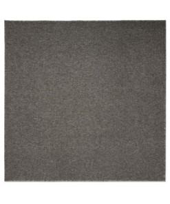 Dywan kwadratowy z krótkim włosiem - Lush szary - overzicht boven Dywan kwadratowy z krótkim włosiem - Lush szary - overzicht boven