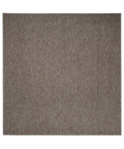 Dywan kwadratowy z krótkim włosiem - Lush taupe - overzicht boven Dywan kwadratowy z krótkim włosiem - Lush taupe - overzicht boven