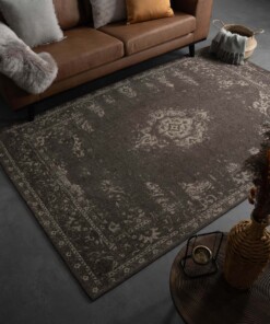 Dywan vintage - Nomad szary/taupe - sfeer