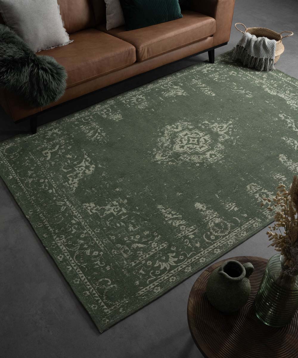 Dywan vintage - Nomad zielony - sfeer Dywan vintage - Nomad zielony - sfeer