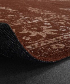 Dywan vintage - Nomad rdzawobrązowy - close up vouw, thumbnail Dywan vintage - Nomad rdzawobrązowy - close up vouw, thumbnail