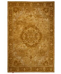 Dywan vintage - Traditions musztardowy - overzicht boven