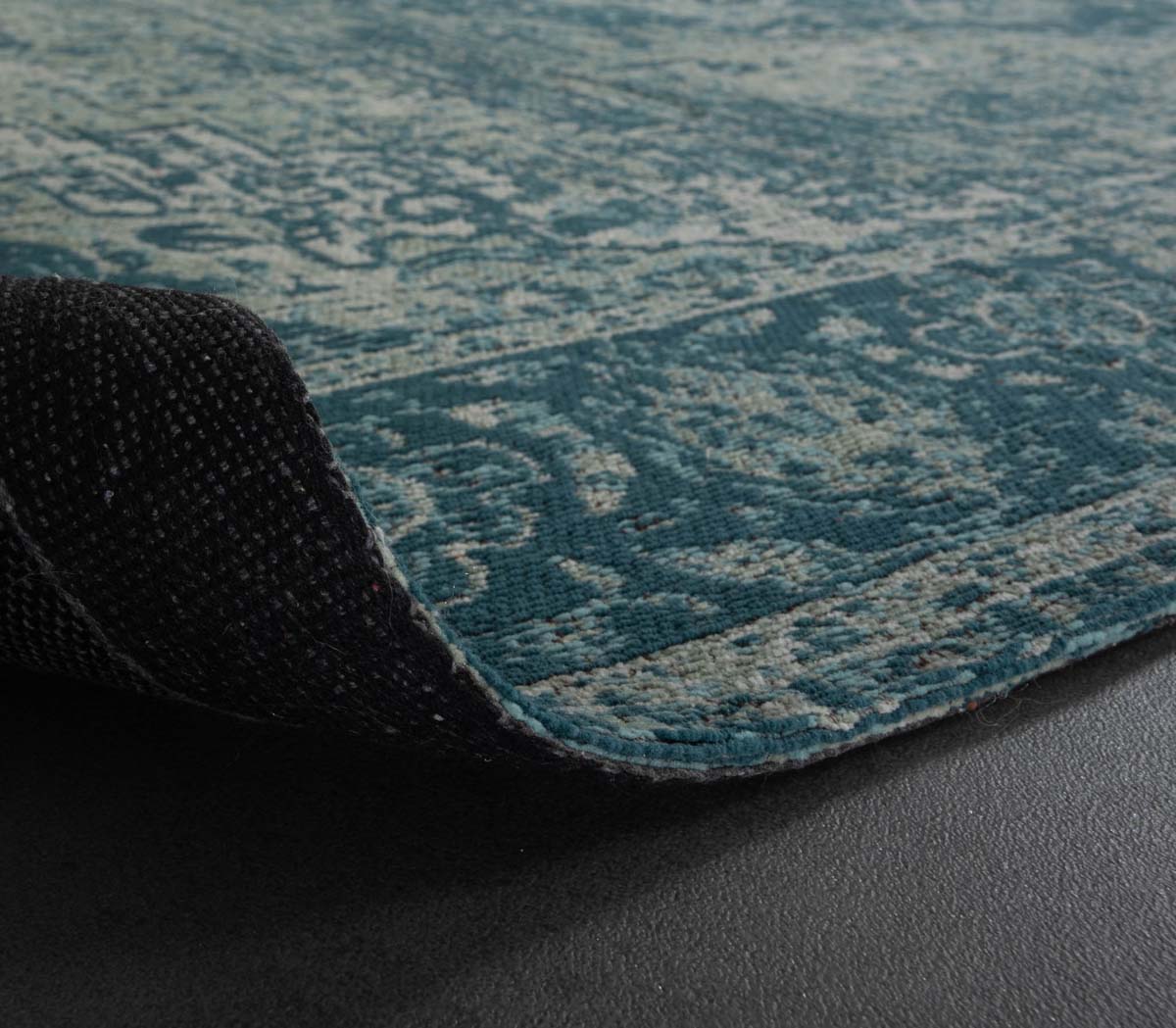 Dywan vintage - Traditions szary/niebieski - close up vouw Dywan vintage - Traditions szary/niebieski - close up vouw