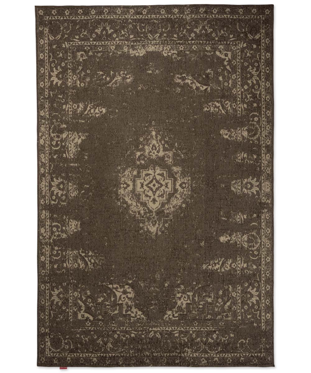 Dywan vintage - Nomad szary/taupe - overzicht boven Dywan vintage - Nomad szary/taupe - overzicht boven