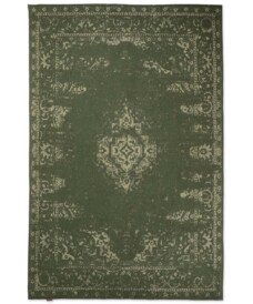 Dywan vintage - Nomad zielony - overzicht boven, thumbnail