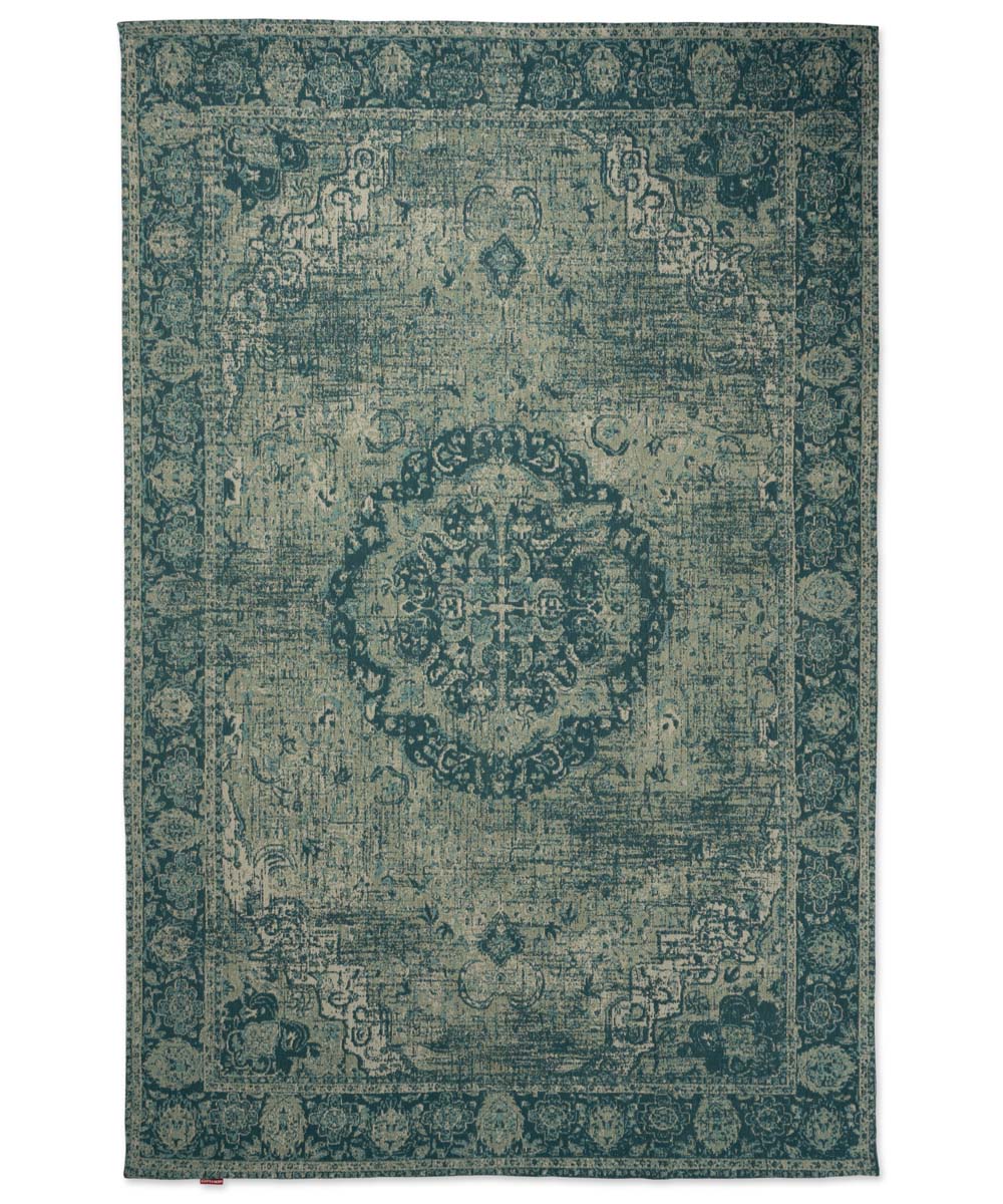Dywan vintage - Traditions szary/niebieski - overzicht boven Dywan vintage - Traditions szary/niebieski - overzicht boven