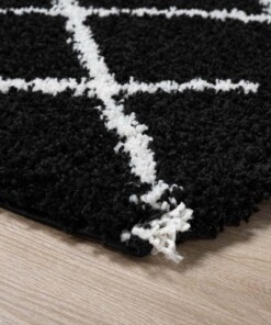 Dywan berberyjski - Habitat czarno-biały - close up, thumbnail Dywan berberyjski - Habitat czarno-biały - close up, thumbnail