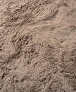 Dywan puszysty - Comfy plus taupe - close up, thumbnail
