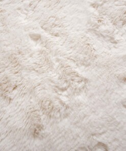 Dywan puszysty - Comfy plus biały - close up, thumbnail Dywan puszysty - Comfy plus biały - close up, thumbnail