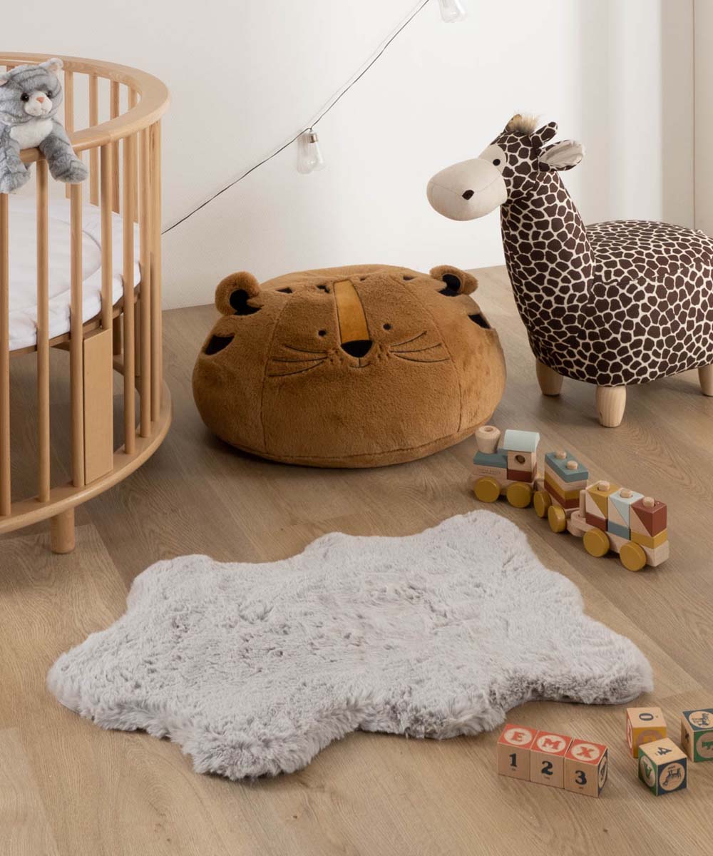 Dywan dziecięcy z owieczką - Fluffy jasnoszary - sfeer Dywan dziecięcy z owieczką - Fluffy jasnoszary - sfeer