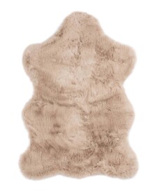 Dywan dziecięcy z owieczką - Fluffy taupe - overzicht boven, thumbnail