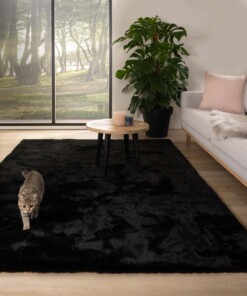 Dywan puszysty - Comfy plus czarny - sfeer Dywan puszysty - Comfy plus czarny - sfeer
