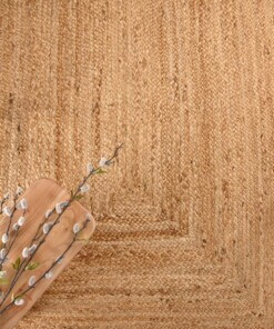 Chodnik jutowy - Boho & me naturalne - close up, thumbnail Chodnik jutowy - Boho & me naturalne - close up, thumbnail
