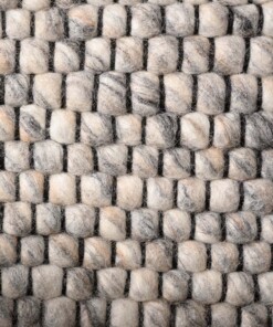 Dywan owalny wełniany - Lett jasnoszary - close up, thumbnail Dywan owalny wełniany - Lett jasnoszary - close up, thumbnail