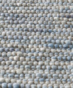Dywan wełniany - Kaia jasnoniebieski - close up materiaal, thumbnail Dywan wełniany - Kaia jasnoniebieski - close up materiaal, thumbnail