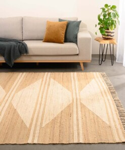 Dywan kilim - Lana naturalna/biała - sfeer Dywan kilim - Lana naturalna/biała - sfeer