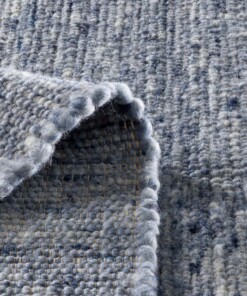 Chodnik wełniany - Bokn niebieski - close up vouw, thumbnail