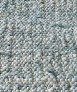 Dywan wełniany - Bokn jasnoniebieski - close up materiaal, thumbnail Dywan wełniany - Bokn jasnoniebieski - close up materiaal, thumbnail