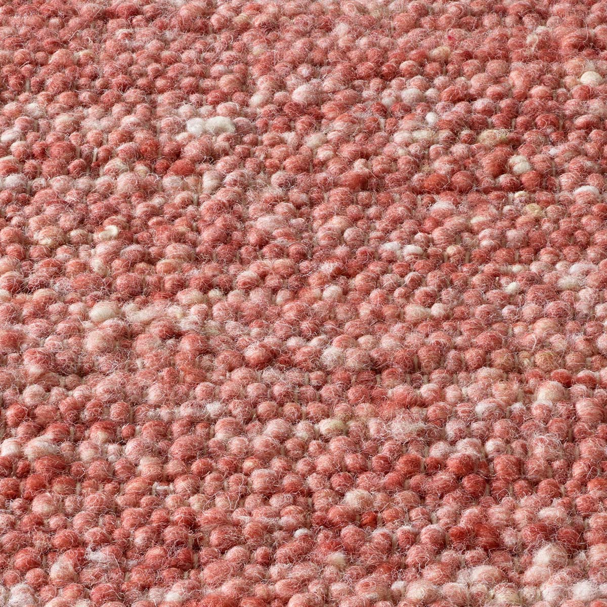 Chodnik wełniany - Bokn czerwony - close up materiaal Chodnik wełniany - Bokn czerwony - close up materiaal