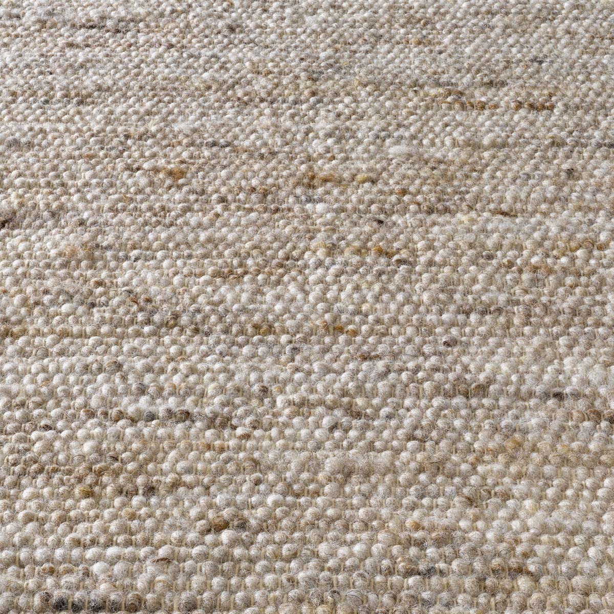 Dywan wełniany - Bokn beżowy - close up materiaal Dywan wełniany - Bokn beżowy - close up materiaal