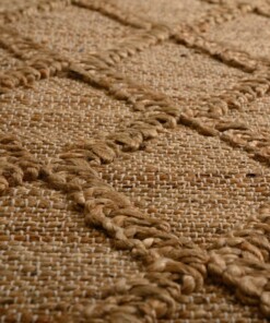 Dywan w romby - Forde naturalne - close up, thumbnail Dywan w romby - Forde naturalne - close up, thumbnail