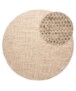 Dywan okrągły wełniany - Ulstein naturalny/szary - overzicht, thumbnail