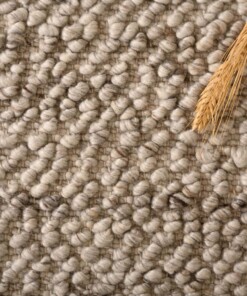 Dywan wełniany - Agder jasnoszary - close up materiaal, thumbnail Dywan wełniany - Agder jasnoszary - close up materiaal, thumbnail