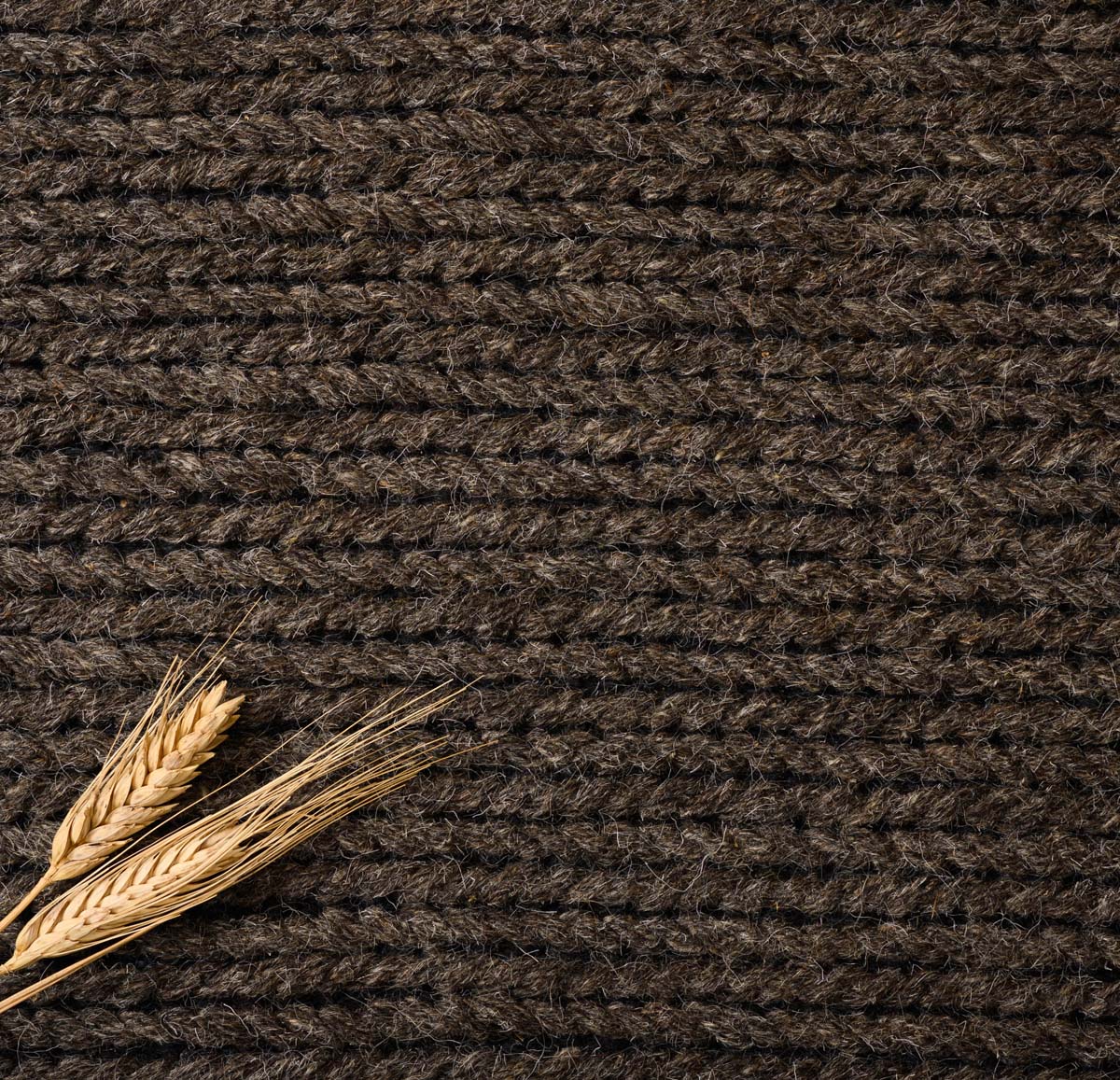 Dywan wełniany - Narvik taupe - close up materiaal Dywan wełniany - Narvik taupe - close up materiaal