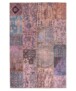 Dywan patchworkowy - Fade Dreamer fioletowy - overzicht boven, thumbnail