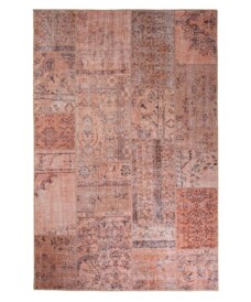 Dywan patchworkowy - Fade Heritage beż/terakota - overzicht boven, thumbnail