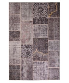 Dywan patchworkowy - Fade Heritage taupe - overzicht boven, thumbnail