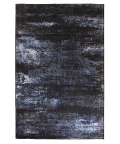 Dywan vintage - Fade Celestial niebieski/czarny - overzicht boven