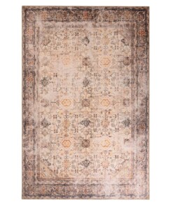 Dywan vintage - Fade Charm beżowy - overzicht boven