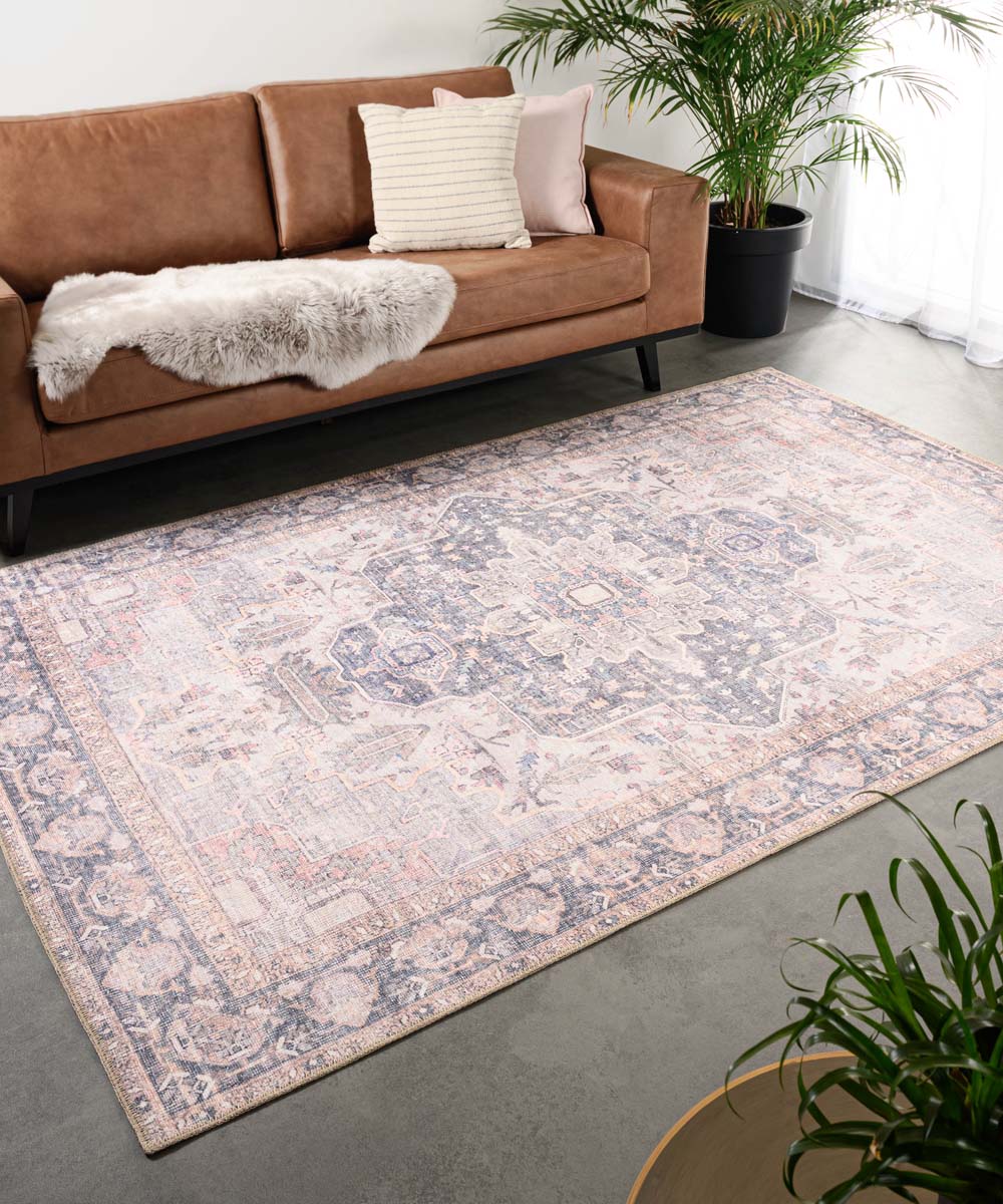 Dywan vintage - Fade Classic beżowy - sfeer Dywan vintage - Fade Classic beżowy - sfeer