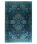 Dywan vintage - Fade No.2 niebieski - overzicht boven, thumbnail