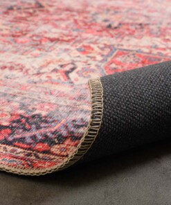 Dywan vintage - Fade Noble czerwony - close up vouw, thumbnail Dywan vintage - Fade Noble czerwony - close up vouw, thumbnail