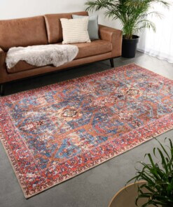 Dywan vintage - Fade Opulence czerwony - sfeer Dywan vintage - Fade Opulence czerwony - sfeer