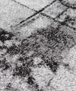 Dywan abstrakcyjny - Arlo szary - close up, thumbnail