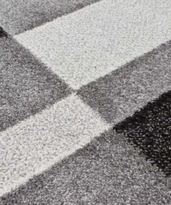 Dywan nowoczesny - Cleo szary - close up, thumbnail