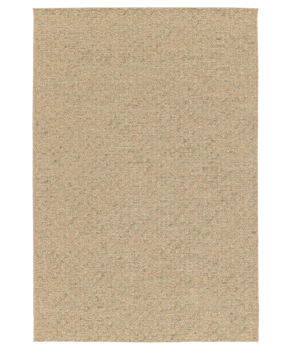 Dywan zewnętrzny w romby - Corde Trellis naturalna/zielona - overzicht Dywan zewnętrzny w romby - Corde Trellis naturalna/zielona - overzicht