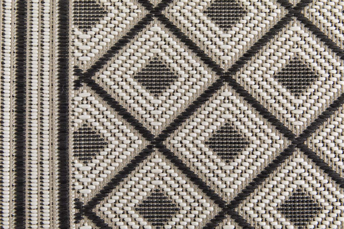 Dywan zewnętrzny w romby - Verdance Trellis szary Dywan zewnętrzny w romby - Verdance Trellis szary
